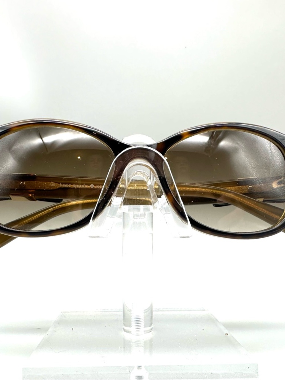 Kate Spade Chandra/S Tortoise Shell Sunglasses Gradient Brown Lens 59-17-135